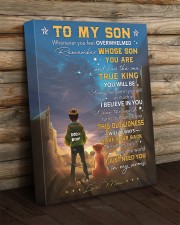 Born king mom to son lion 16x20 Gallery Wrapped Canvas Prints aos-canvas-pgw-16x20-lifestyle-front-19
