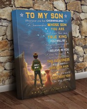 Born king mom to son lion 16x20 Gallery Wrapped Canvas Prints aos-canvas-pgw-16x20-lifestyle-front-21