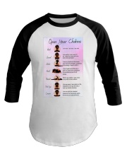 Open Your Chakras Baseball Tee tile