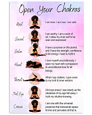 Open Your Chakras 16x24 Poster front