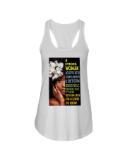 A Strong Black Woman Ladies Flowy Tank tile
