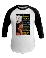 A Strong Black Woman Baseball Tee tile