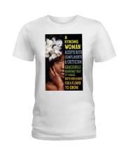A Strong Black Woman Ladies T-Shirt tile