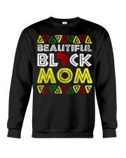 Beautiful Black Mom Melanin Apparel Afro Black History Women T-Shirt Crewneck Sweatshirt tile