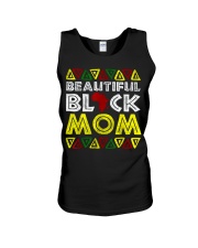 Beautiful Black Mom Melanin Apparel Afro Black History Women T-Shirt Unisex Tank tile