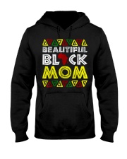 Beautiful Black Mom Melanin Apparel Afro Black History Women T-Shirt Hooded Sweatshirt tile