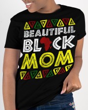 Beautiful Black Mom Melanin Apparel Afro Black History Women T-Shirt Ladies T-Shirt apparel-ladies-t-shirt-lifestyle-front-26