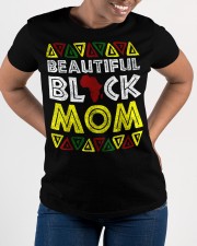 Beautiful Black Mom Melanin Apparel Afro Black History Women T-Shirt Ladies T-Shirt apparel-ladies-t-shirt-lifestyle-front-28