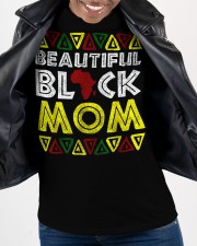 Beautiful Black Mom Melanin Apparel Afro Black History Women T-Shirt Ladies T-Shirt apparel-ladies-t-shirt-lifestyle-front-29