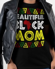 Beautiful Black Mom Melanin Apparel Afro Black History Women T-Shirt Ladies T-Shirt apparel-ladies-t-shirt-lifestyle-front-30