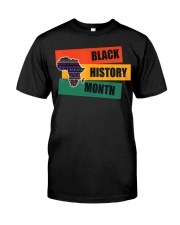 Black History Month Shirt Africa 2022 for Men Women Kids Classic T-Shirt front