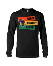 Black History Month Shirt Africa 2022 for Men Women Kids Long Sleeve Tee tile