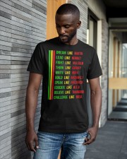 Built by Teach Black History Month Kids Proud African Pride Classic T-Shirt apparel-classic-tshirt-lifestyle-front-41-b