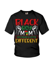 Religious Black Boy Mom So I Pray A Little Different T-Shirt Youth T-Shirt tile