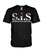 Successful Intelligent Sista V-Neck T-Shirt tile