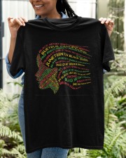 Strong Black Woman Queen Ladies Black History Month Classic T-Shirt apparel-classic-tshirt-lifestyle-front-130