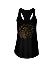 Strong Black Woman Queen Ladies Black History Month Ladies Flowy Tank tile
