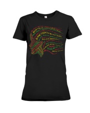 Strong Black Woman Queen Ladies Black History Month Premium Fit Ladies Tee tile