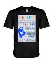 Gift For Father's Day V-Neck T-Shirt tile