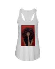 I Am Black Woman Ladies Flowy Tank tile