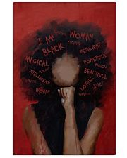 I Am Black Woman 16x24 Poster front