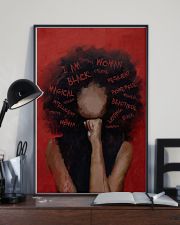 I Am Black Woman 16x24 Poster lifestyle-poster-2