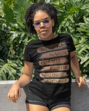 Melanin African American Black History Month Women Girls Classic T-Shirt apparel-classic-tshirt-lifestyle-front-233