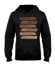 Melanin African American Black History Month Women Girls Hooded Sweatshirt tile