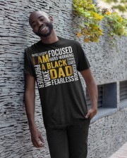 Mens Father's Day I Am Black Dad Black Father Black King Man Classic T-Shirt apparel-classic-tshirt-lifestyle-front-33