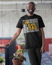Mens Father's Day I Am Black Dad Black Father Black King Man Classic T-Shirt apparel-classic-tshirt-lifestyle-front-34