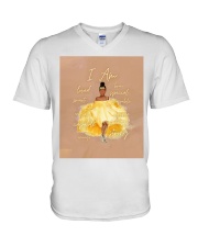 Gift For Daughter V-Neck T-Shirt tile