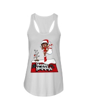 Merry Christmas Ladies Flowy Tank tile