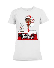 Merry Christmas Premium Fit Ladies Tee tile