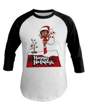 Merry Christmas Baseball Tee tile