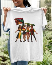 Celebrate Juneteenth 1865 Black Girl Magic Melanin Classic T-Shirt apparel-classic-tshirt-lifestyle-front-130