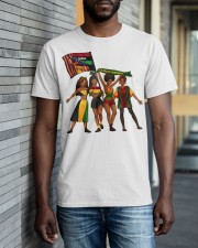 Celebrate Juneteenth 1865 Black Girl Magic Melanin Classic T-Shirt apparel-classic-tshirt-lifestyle-front-40