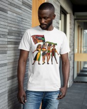 Celebrate Juneteenth 1865 Black Girl Magic Melanin Classic T-Shirt apparel-classic-tshirt-lifestyle-front-41-b