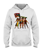 Celebrate Juneteenth 1865 Black Girl Magic Melanin Hooded Sweatshirt tile