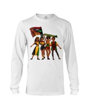 Celebrate Juneteenth 1865 Black Girl Magic Melanin Long Sleeve Tee tile