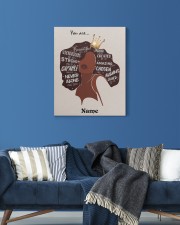 Black Girl God Say You Are 16x20 Gallery Wrapped Canvas Prints aos-canvas-pgw-16x20-lifestyle-front-06