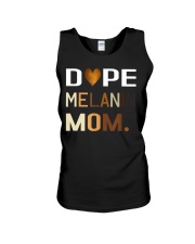 Dope Melanin Mom Black History T-Shirt Unisex Tank tile
