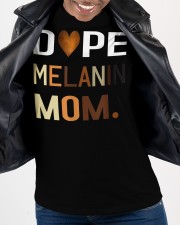 Dope Melanin Mom Black History T-Shirt Ladies T-Shirt apparel-ladies-t-shirt-lifestyle-front-29