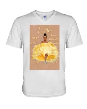 Gift For Daughter V-Neck T-Shirt tile