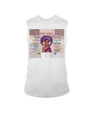 Black Girl You Are Beautiful Black Teenage Sleeveless Tee tile