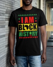 Teach I am Black History Month Kids Proud African Pride Classic T-Shirt apparel-classic-tshirt-lifestyle-front-40