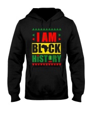 Teach I am Black History Month Kids Proud African Pride Hooded Sweatshirt tile