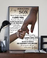Gift For Son 16x24 Poster lifestyle-poster-2