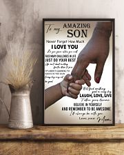 Gift For Son 16x24 Poster lifestyle-poster-3
