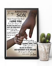 Gift For Son 16x24 Poster lifestyle-poster-8