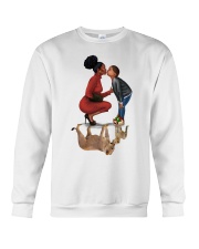 Elegant Mother and Son Lions Black Family To Mom Mother's Day Classic T-Shirt Crewneck Sweatshirt tile